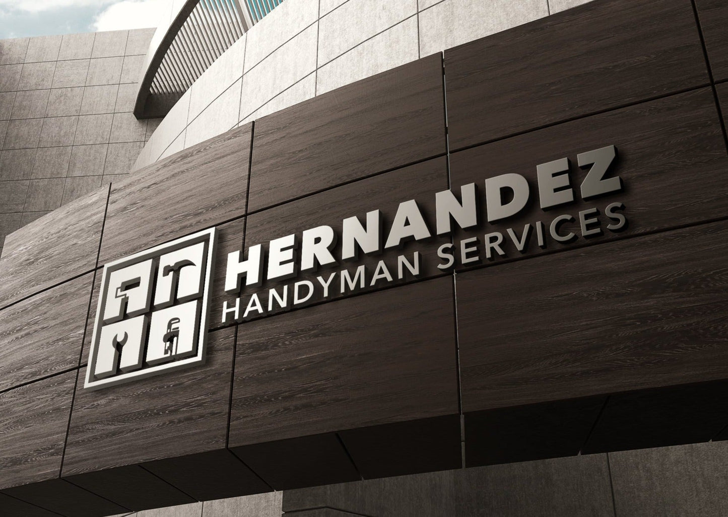 Logo Design - Construction Business | Painting Services | Repair Services | HandyMan Services