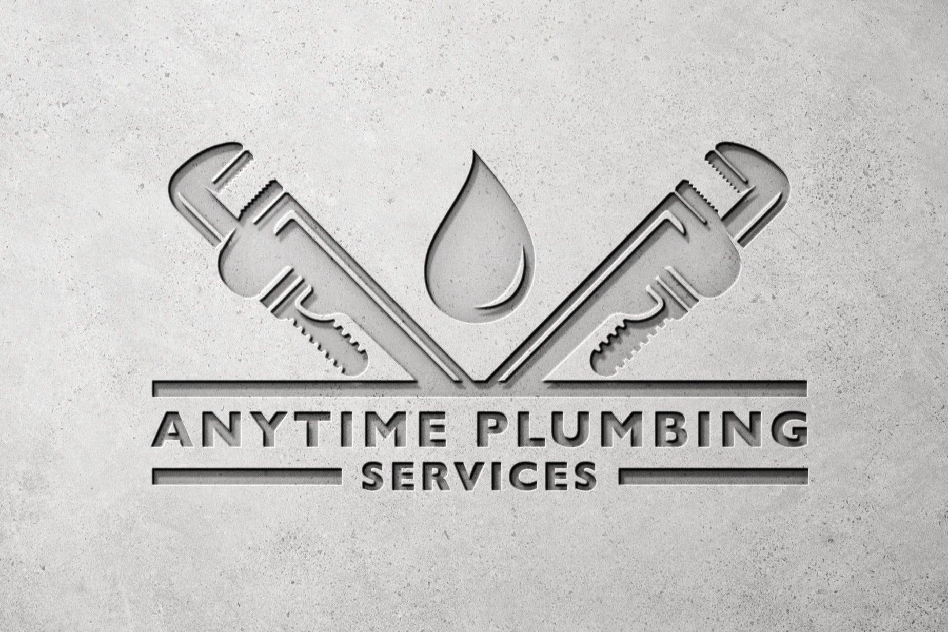 Logo Design - Plumbing Company | Plumber Logo | Plumbing Services Logo | Wrench Logo