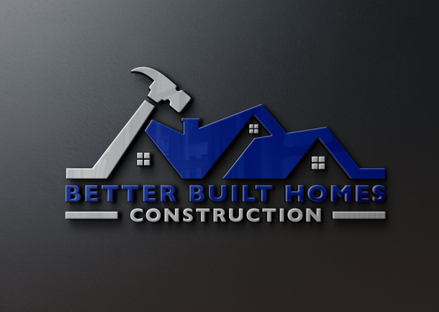 Construction Logo Design | Hammer Design | Roofing Business | Handyman Services | Construction Company | Architect | Roofer | Home Repair