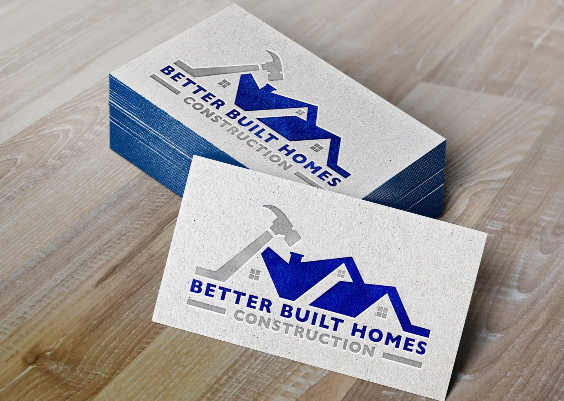 Construction Logo Design | Hammer Design | Roofing Business | Handyman Services | Construction Company | Architect | Roofer | Home Repair