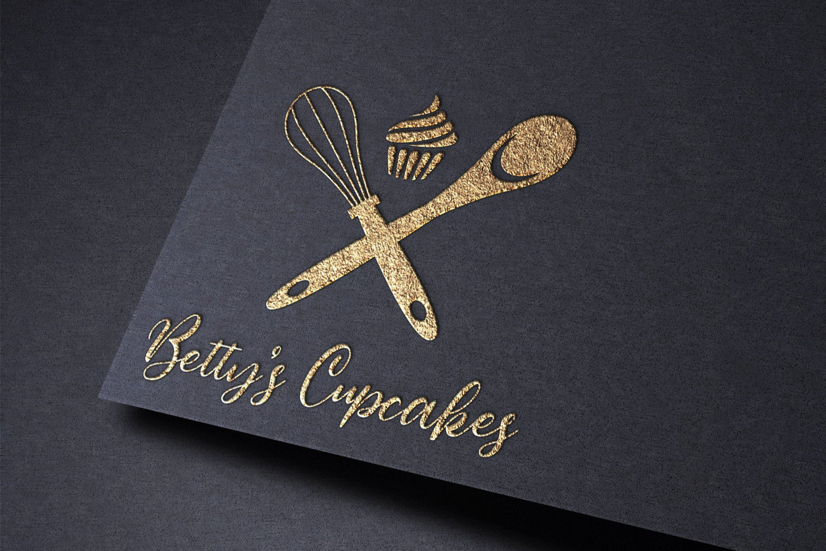 Logo Design - Cupcake Logo Design | Bakery Shop Logo | Pastry Chef | Baker Logo