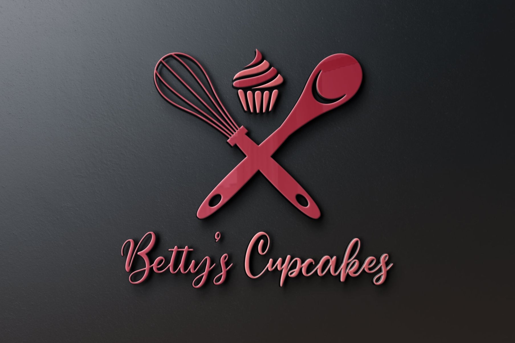 Logo Design - Cupcake Logo Design | Bakery Shop Logo | Pastry Chef | Baker Logo