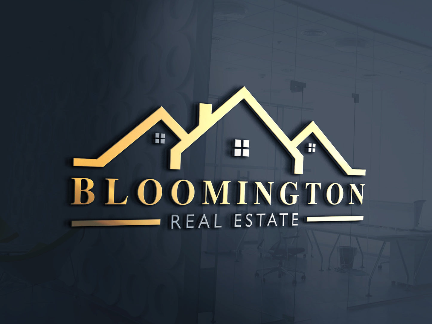 Diseño de logotipo - Marca de agente inmobiliario | Bienes Raíces | Gestión de propiedades | Diseño de casa