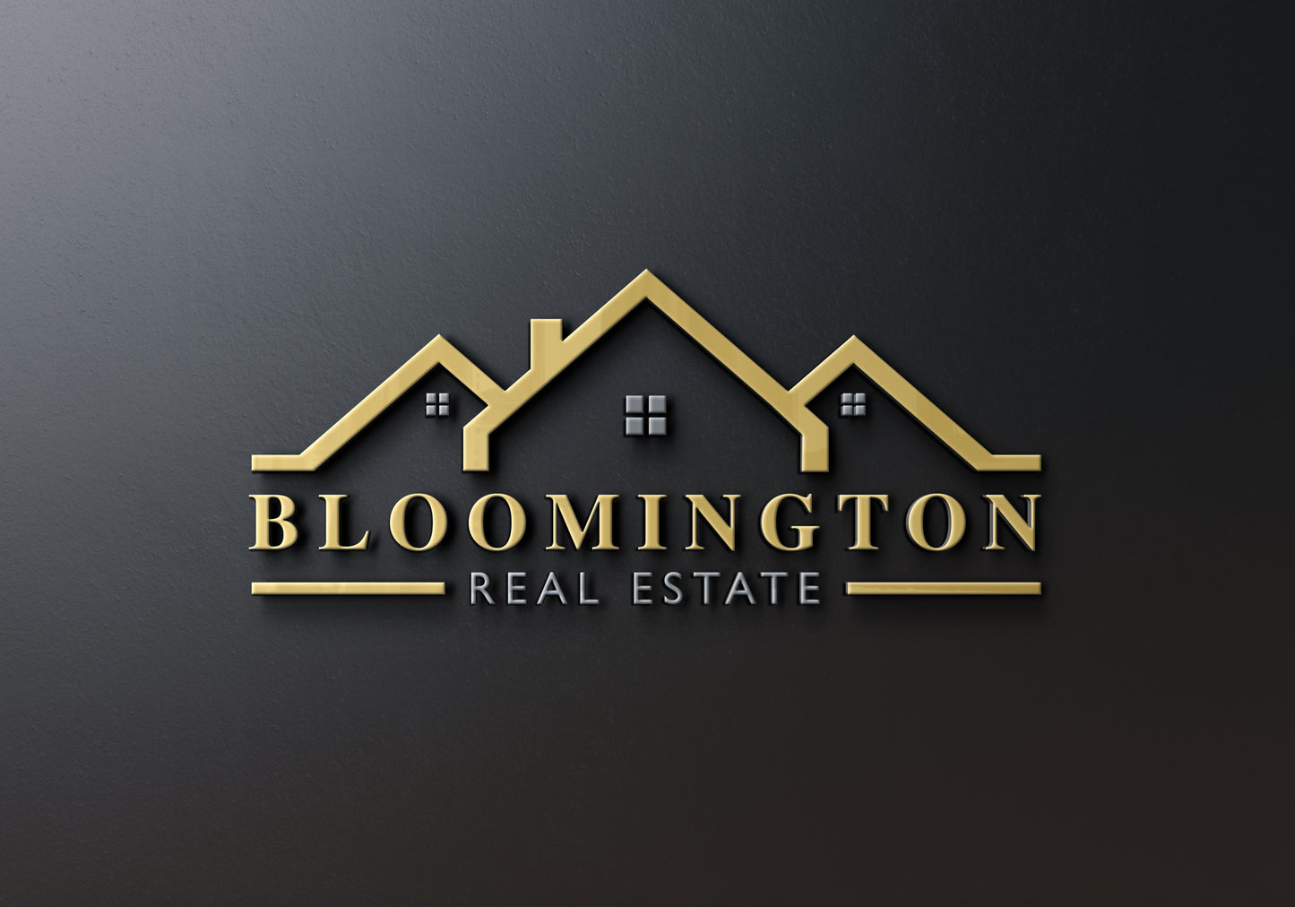 Diseño de logotipo - Marca de agente inmobiliario | Bienes Raíces | Gestión de propiedades | Diseño de casa