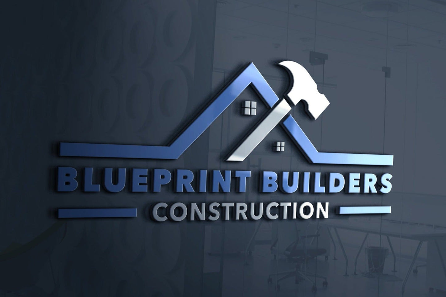 Logo Design - Construction Business | House Design | Hammer Design | HandyMan Services
