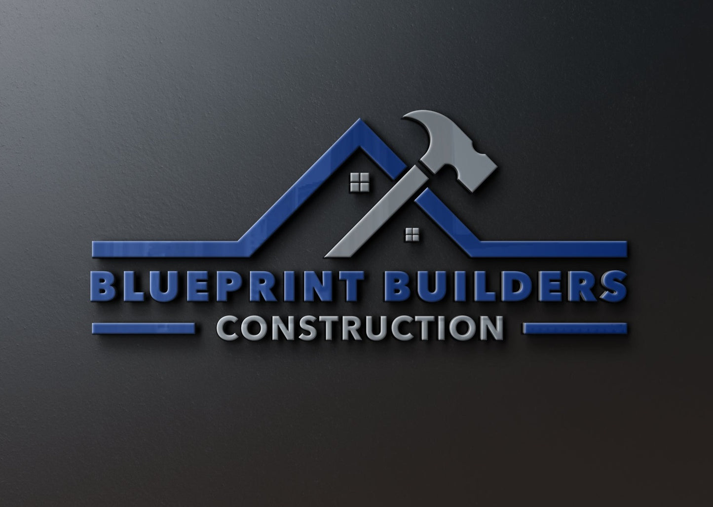 Logo Design - Construction Business | House Design | Hammer Design | HandyMan Services