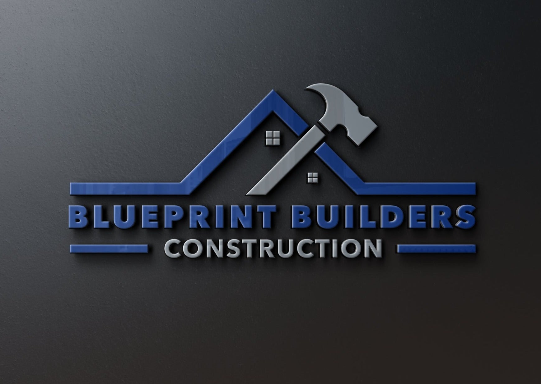 Logo Design - Construction Business | House Design | Hammer Design | HandyMan Services