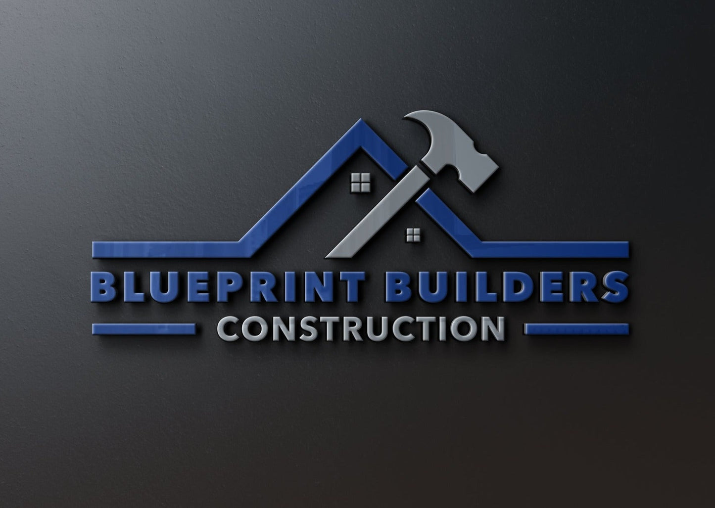 Logo Design - Construction Business | House Design | Hammer Design | HandyMan Services