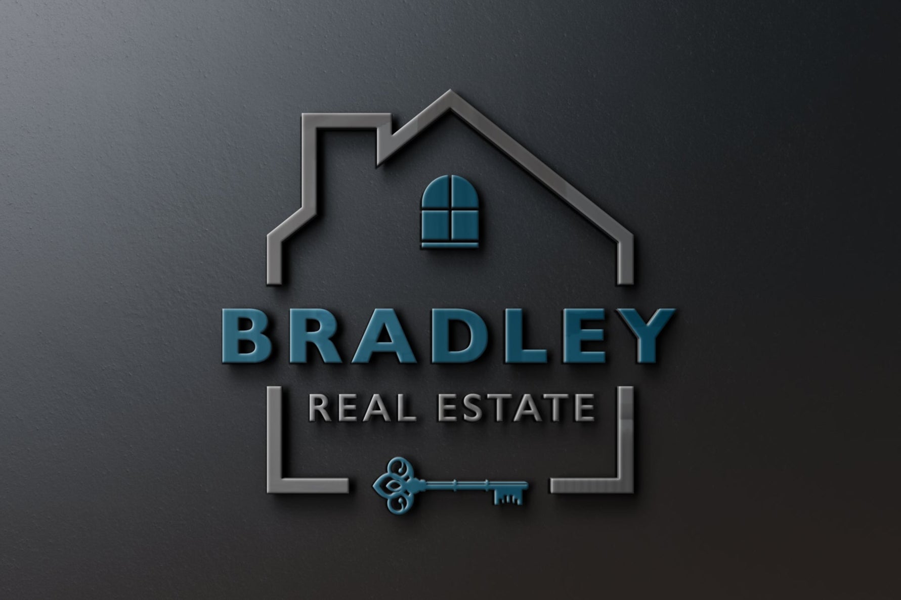 Logo Design - Realtor Logo | Real Estate Company Logo | Vintage Key Design | Home Decor Logo