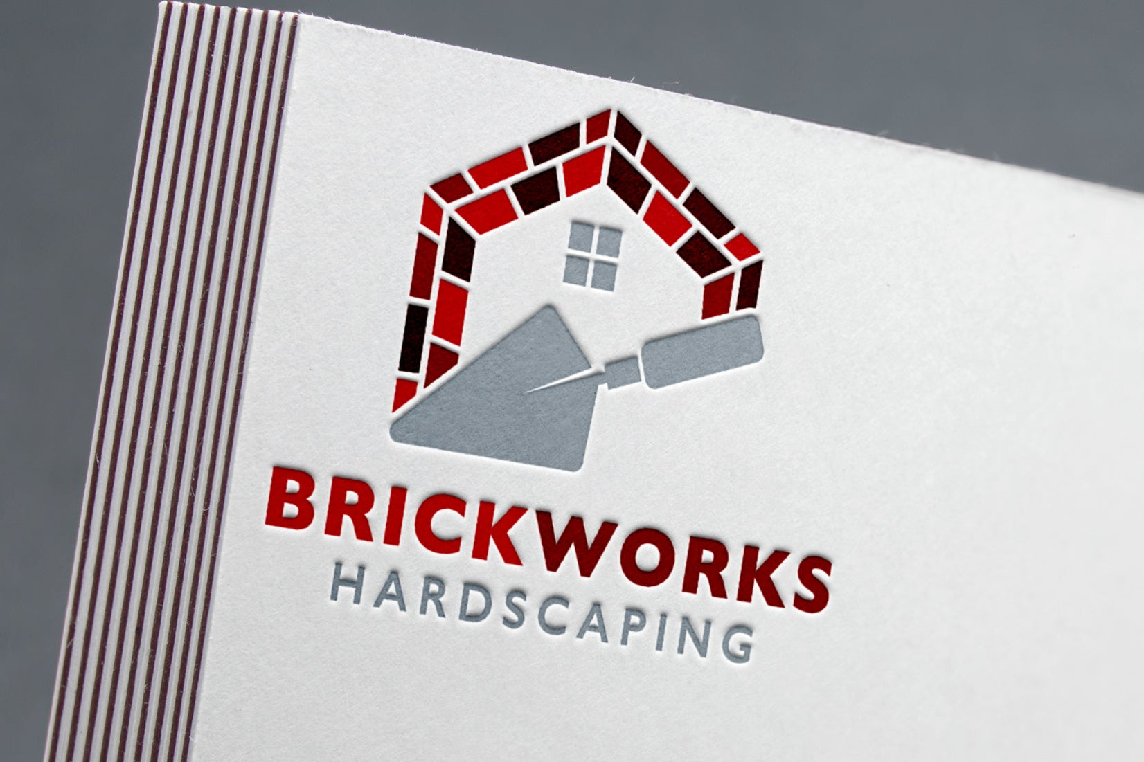 Logo Design - Construction Logo | Masonry Logo | Hardscaping Logo Design | Brick Logo Design