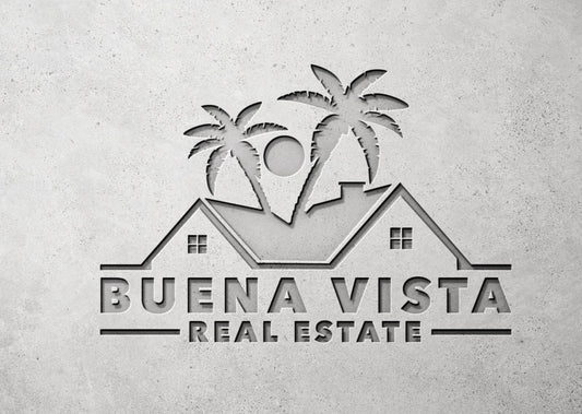 Realtor Logo Design | Real Estate Logo | Palm Tree Design | Realty Logo Design | House Design | Beach Logo | Real Estate Business | Home Logo Design