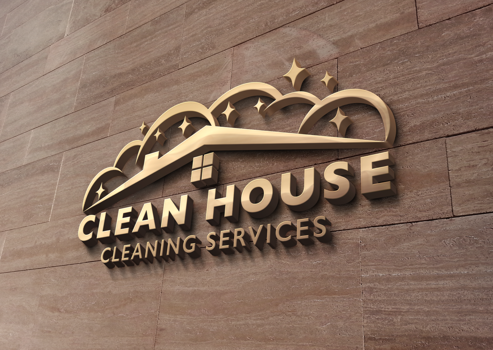 Cleaning Services Logo Design | Cleaning Business Logo | Housekeeping Logo | House Cleaning Logo | Residential | Office Cleaning Services