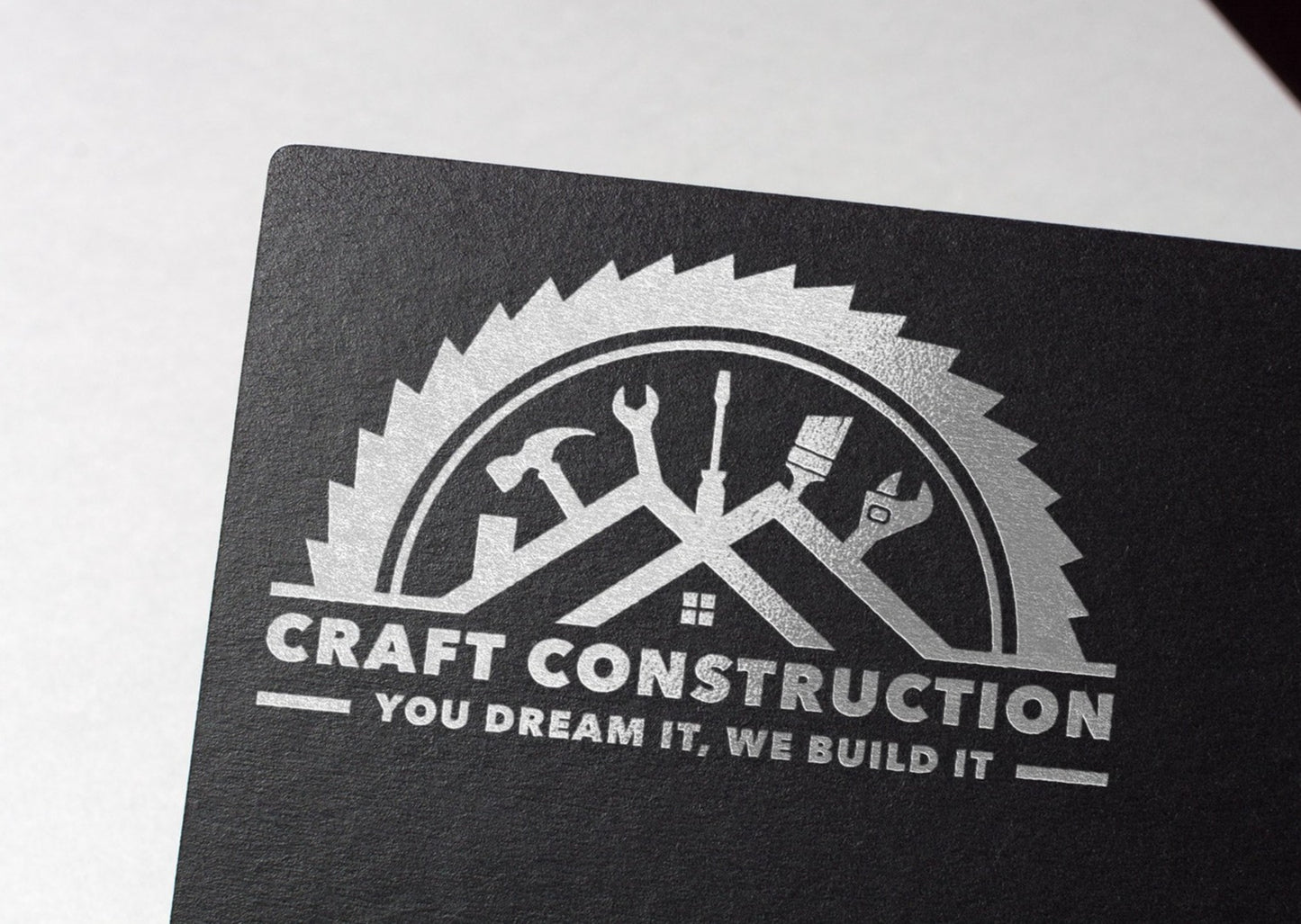 Construction Logo Design | Construction Company Logo | Home Remodeling Business Logo | Home Repair Services | Handyman Logo | Hammer Logo