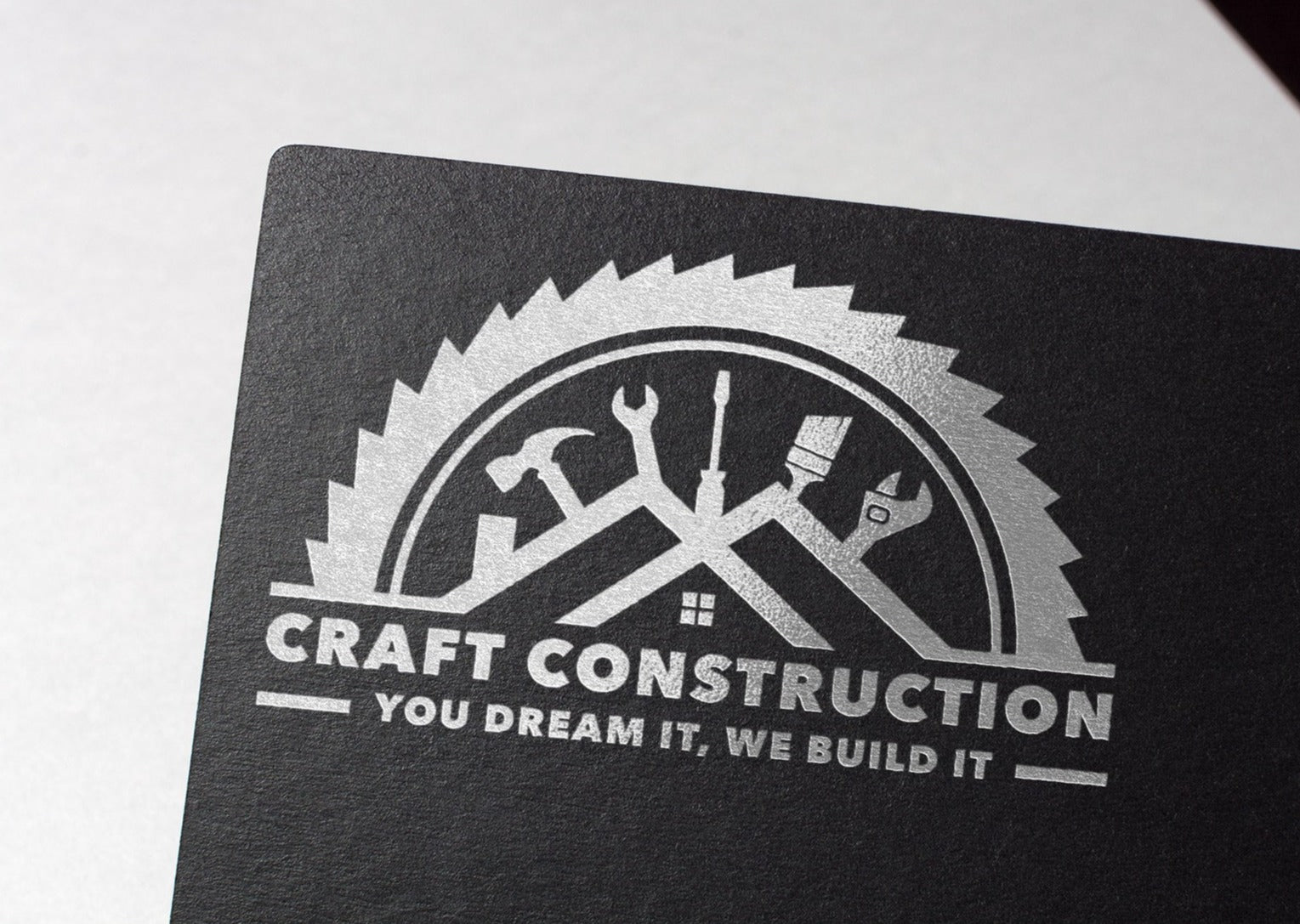 Construction Logo Design | Construction Company Logo | Home Remodeling Business Logo | Home Repair Services | Handyman Logo | Hammer Logo