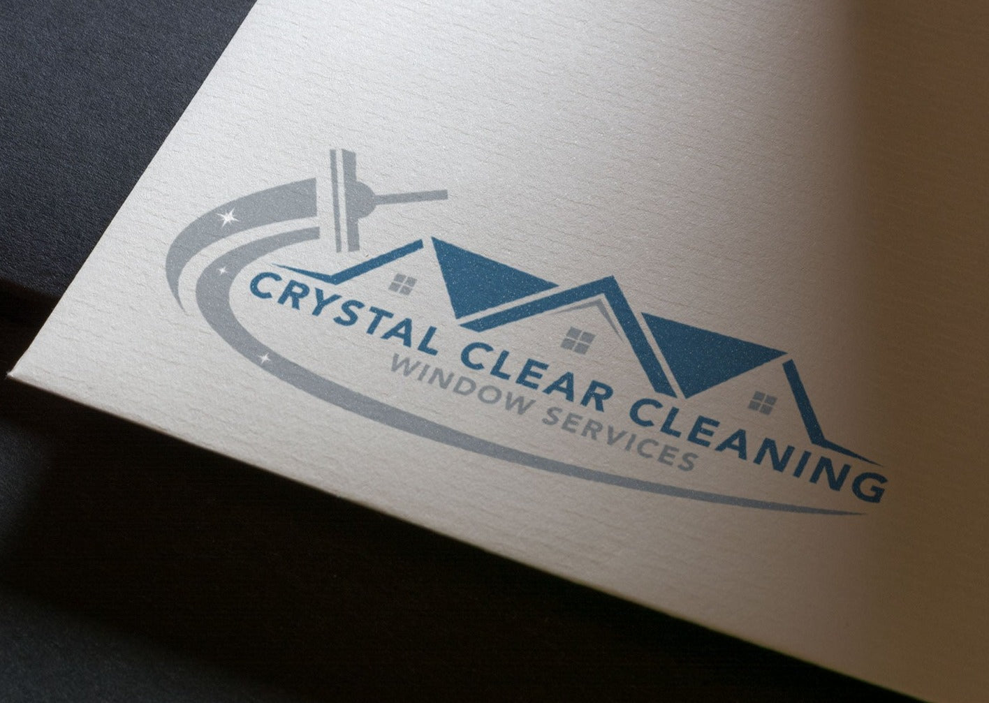 Logo Design - Window Cleaning Logo | Window Washing Logo Design | Cleaning Services Logo | Window Design