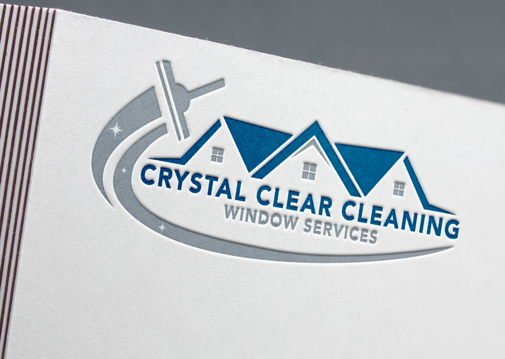 Logo Design - Window Cleaning Logo | Window Washing Logo Design | Cleaning Services Logo | Window Design
