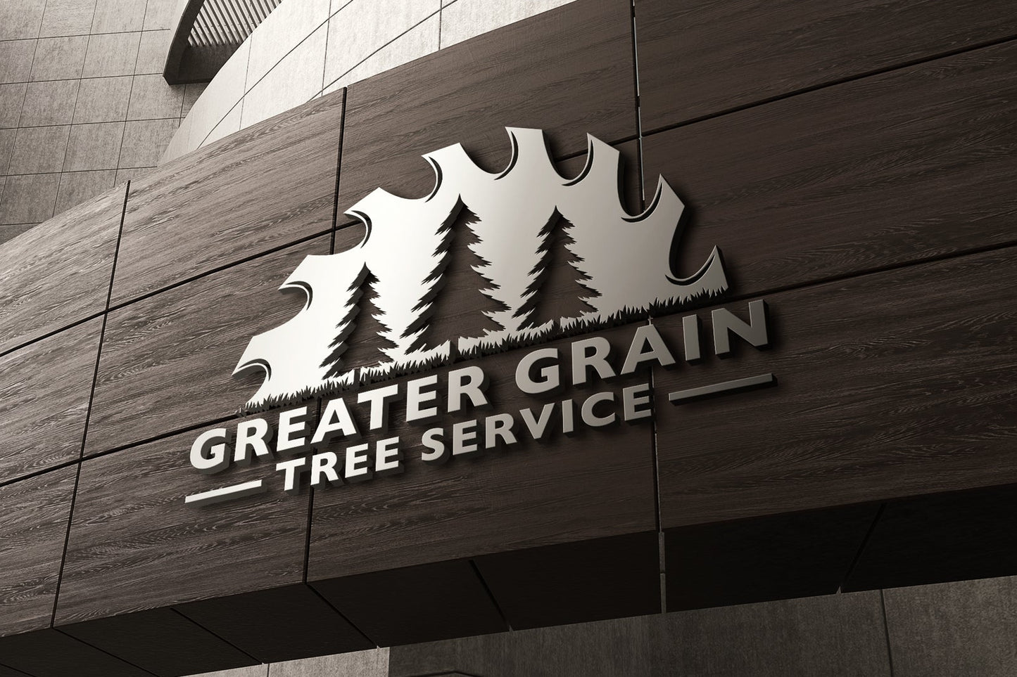 Tree Trimming Services Logo | Arbor Business Logo | Tree Logo | Landscaping Logo | Carpentry Business Logo | Carpenter Logo | Wood Carver