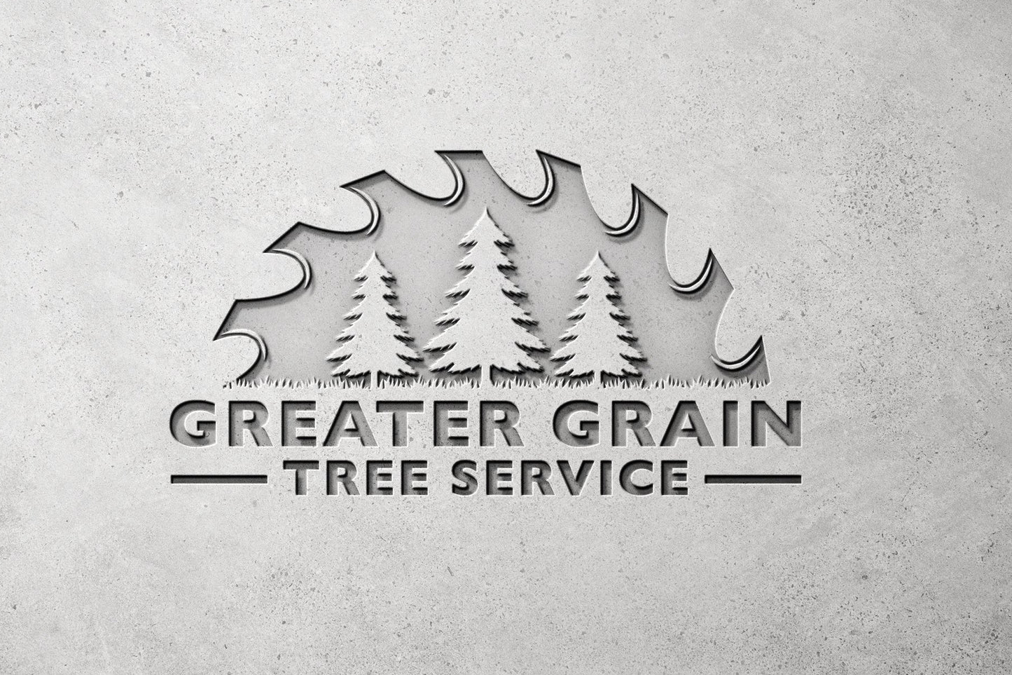 Tree Trimming Services Logo | Arbor Business Logo | Tree Logo | Landscaping Logo | Carpentry Business Logo | Carpenter Logo | Wood Carver