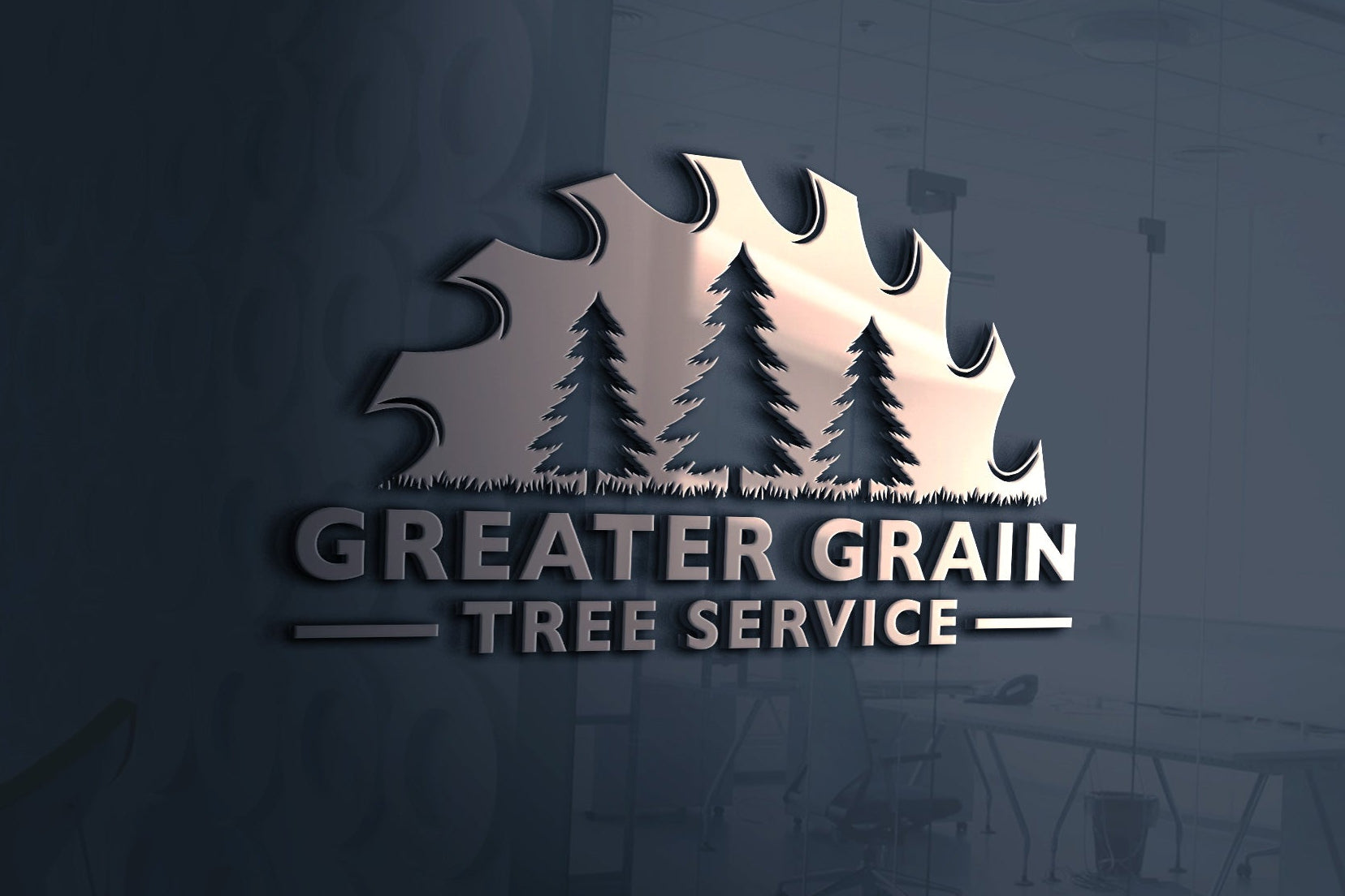 Tree Trimming Services Logo | Arbor Business Logo | Tree Logo | Landscaping Logo | Carpentry Business Logo | Carpenter Logo | Wood Carver