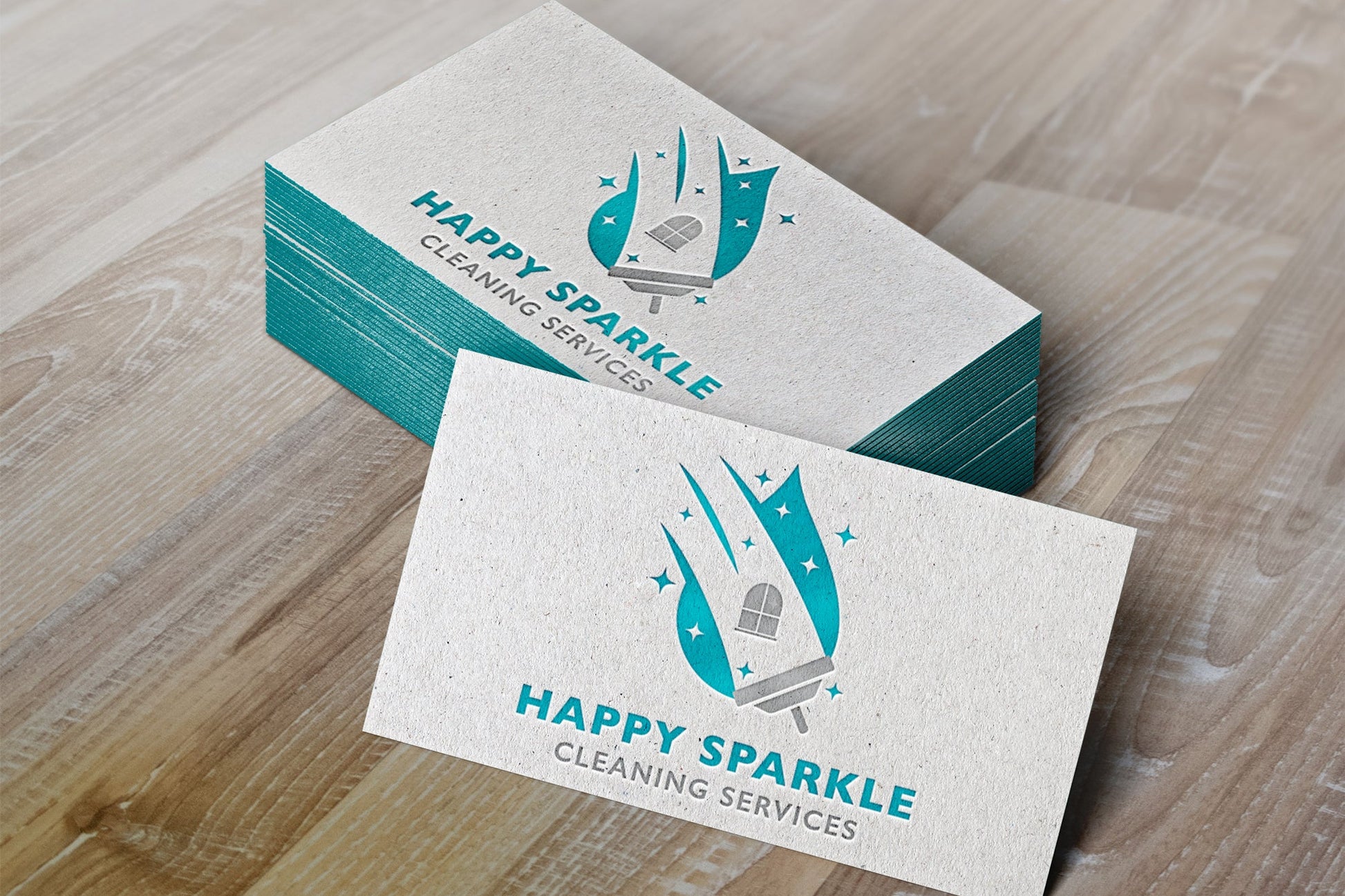 Logo Design - Cleaning Company Logo | Cleaning Logo | Cleaning Services Logo | House Cleaning Logo