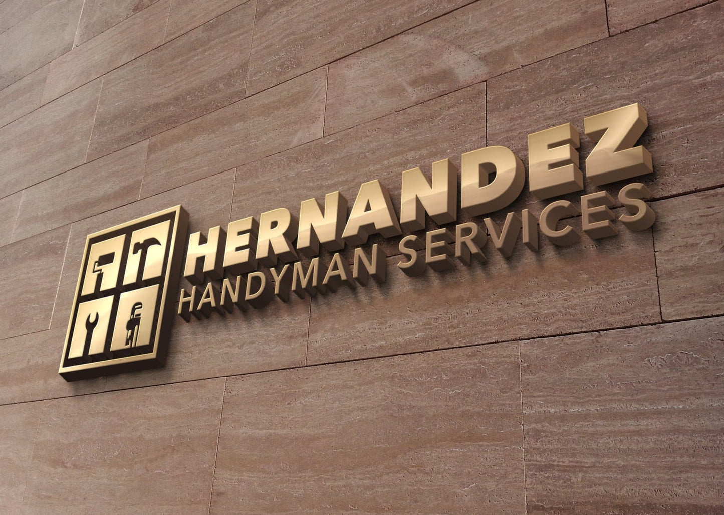 Logo Design - Construction Business | Painting Services | Repair Services | HandyMan Services