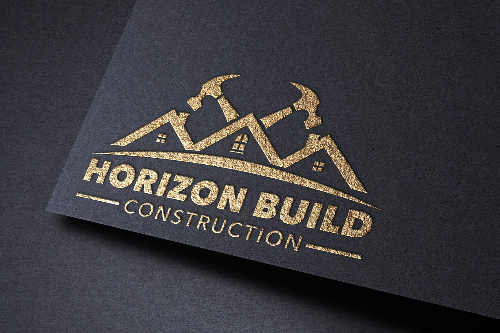Logo Design - Construction Logo Design | Roofing Business | Handyman Services | Home Repair Design