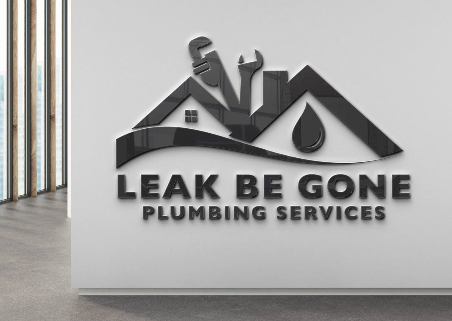 Logo Design - Plumber | Plumbing Service | Home Repair | Plumbing Company | Business