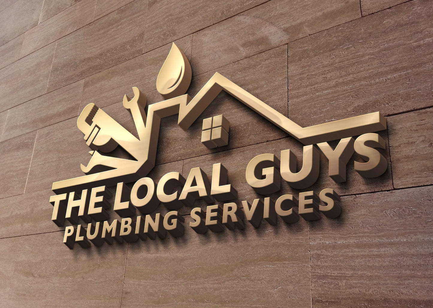 Logo Design - Plumber Logo | Plumbing Services | Plumbing Business | Handyman Logo