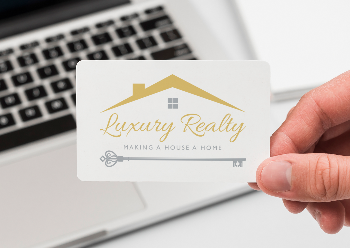 Logo Design - Real Estate Logo | Realtor Logo | Realty Business | Key Logo Design | House Design
