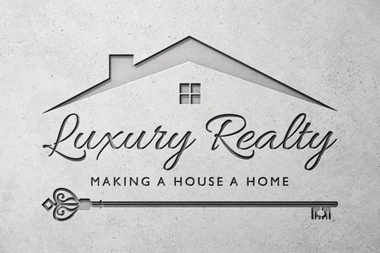 Logo Design - Real Estate Logo | Realtor Logo | Realty Business | Key Logo Design | House Design