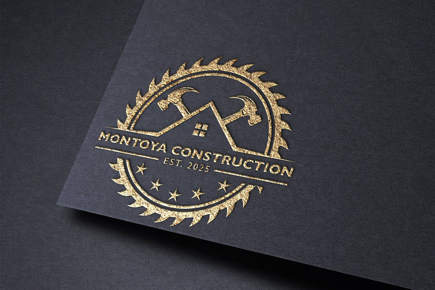 Logo Design - Construction Business Logo Design | Roofing Logo | Home Repair Logo | Handyman Logo