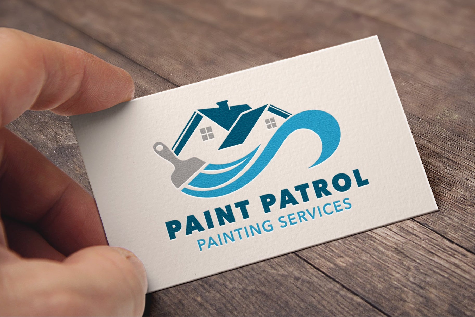 Logo Design - Painting Business Logo Design | Painting Services Logo | Handyman Logo Design