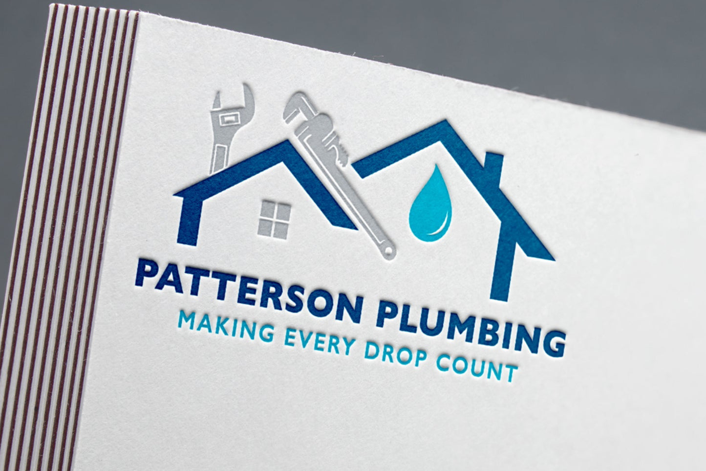 Logo Design - Plumbing Business Logo | Plumbing Services Logo | Plumber Logo | Handyman Services