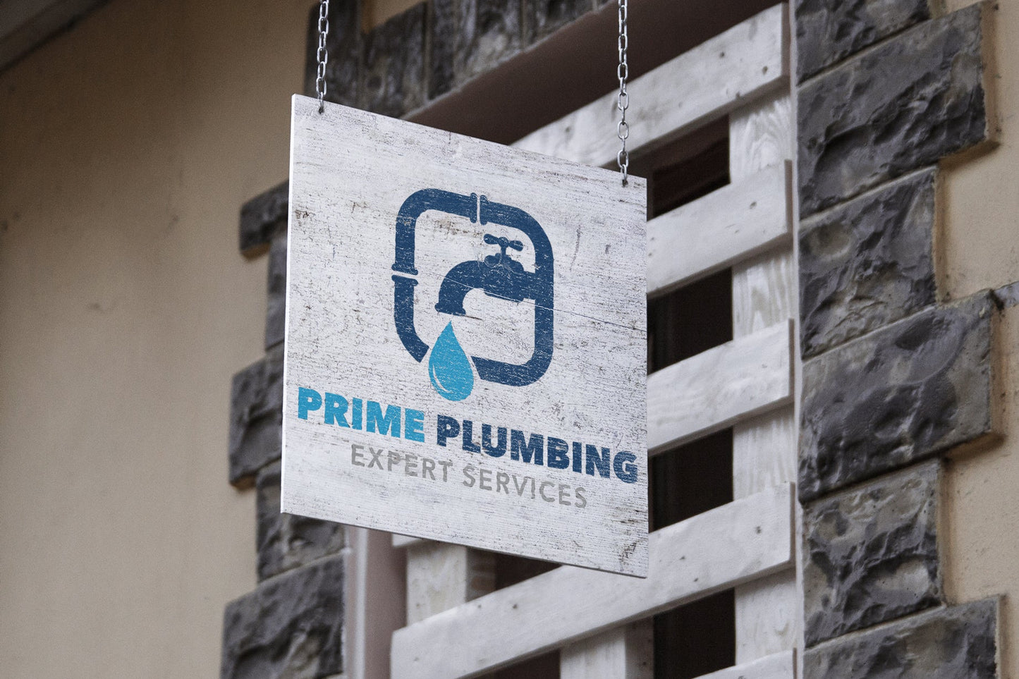 Logo Design - Plumbing Company Logo | Plumbing Branding Design | Home Repair Logo | Handyman Logo | Pipe Icon