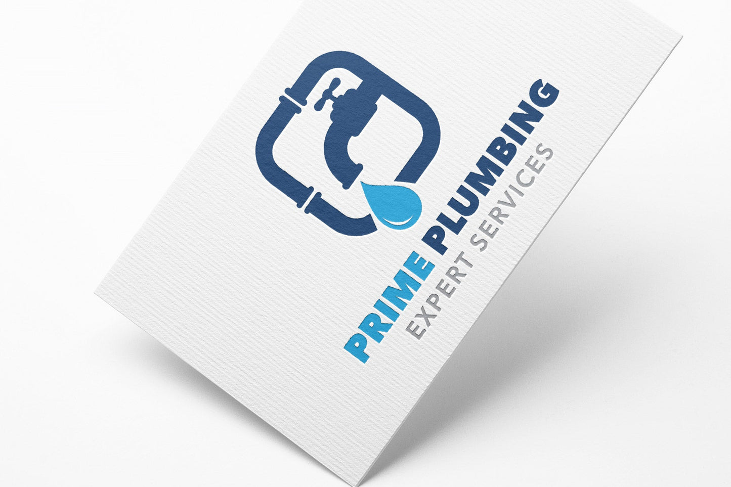 Logo Design - Plumbing Company Logo | Plumbing Branding Design | Home Repair Logo | Handyman Logo | Pipe Icon