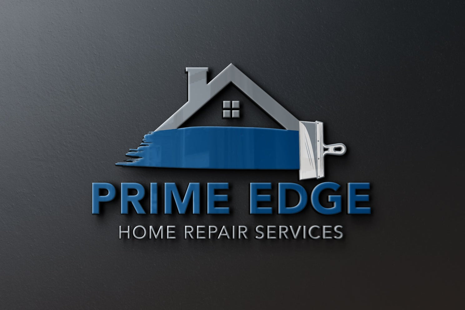 Logo Design - Drywall Business Logo | Construction Logo Design | Drywall Business Logo | Repair Man Logo
