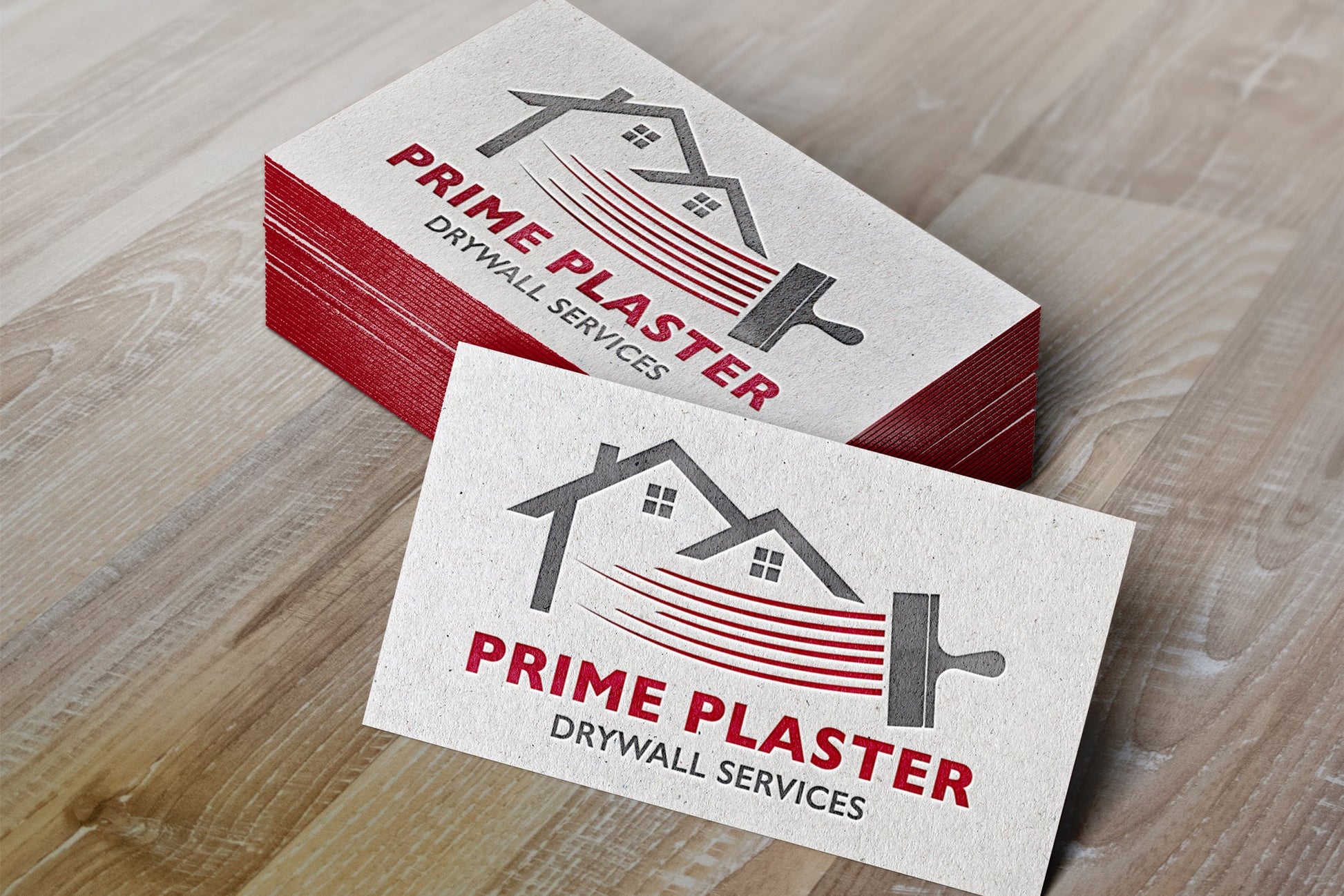 Logo Design - Drywall Services Modern Logo | Construction Logo Design | Drywall Business Logo | Home Repair Logo