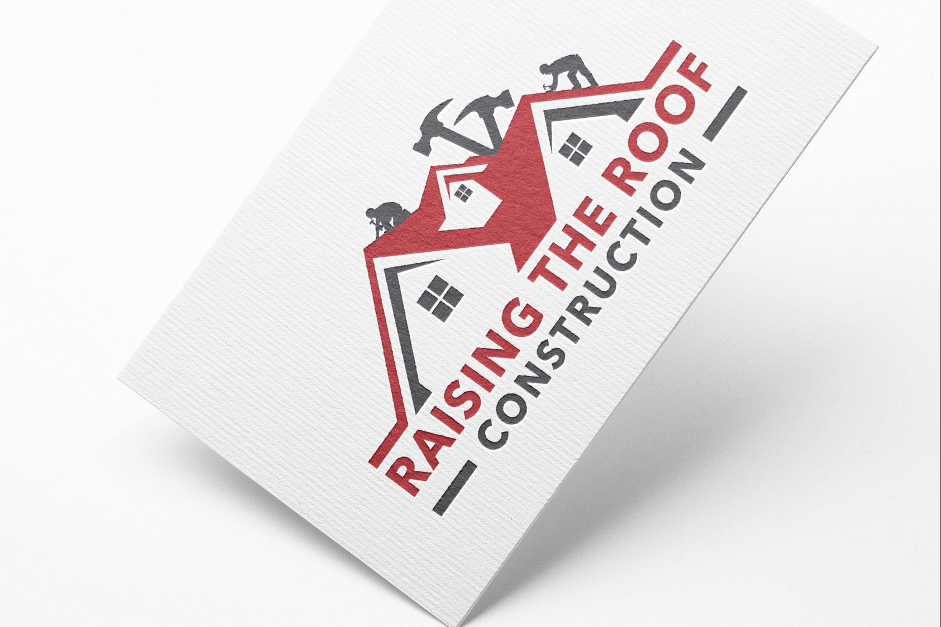 Logo Design - Roofing Business Logo | Construction Logo Design | Roofer Logo | Home Repair Business Logo Design