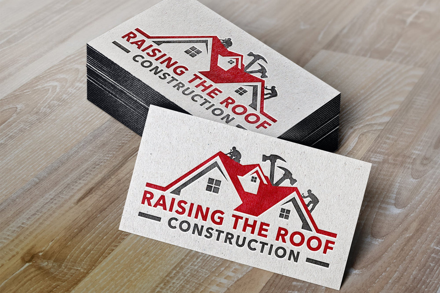 Logo Design - Roofing Business Logo | Construction Logo Design | Roofer Logo | Home Repair Business Logo Design