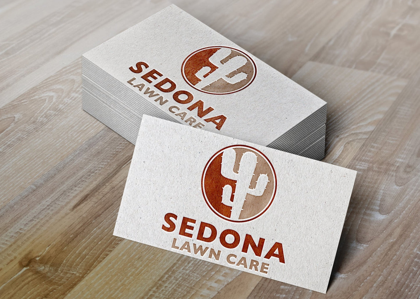 Lawn Care Logo Design | Cactus Logo Design | Landscaping Logo | Cactus Design | Lawn Maintenance Logo | Landscaper Logo | Landscape Design