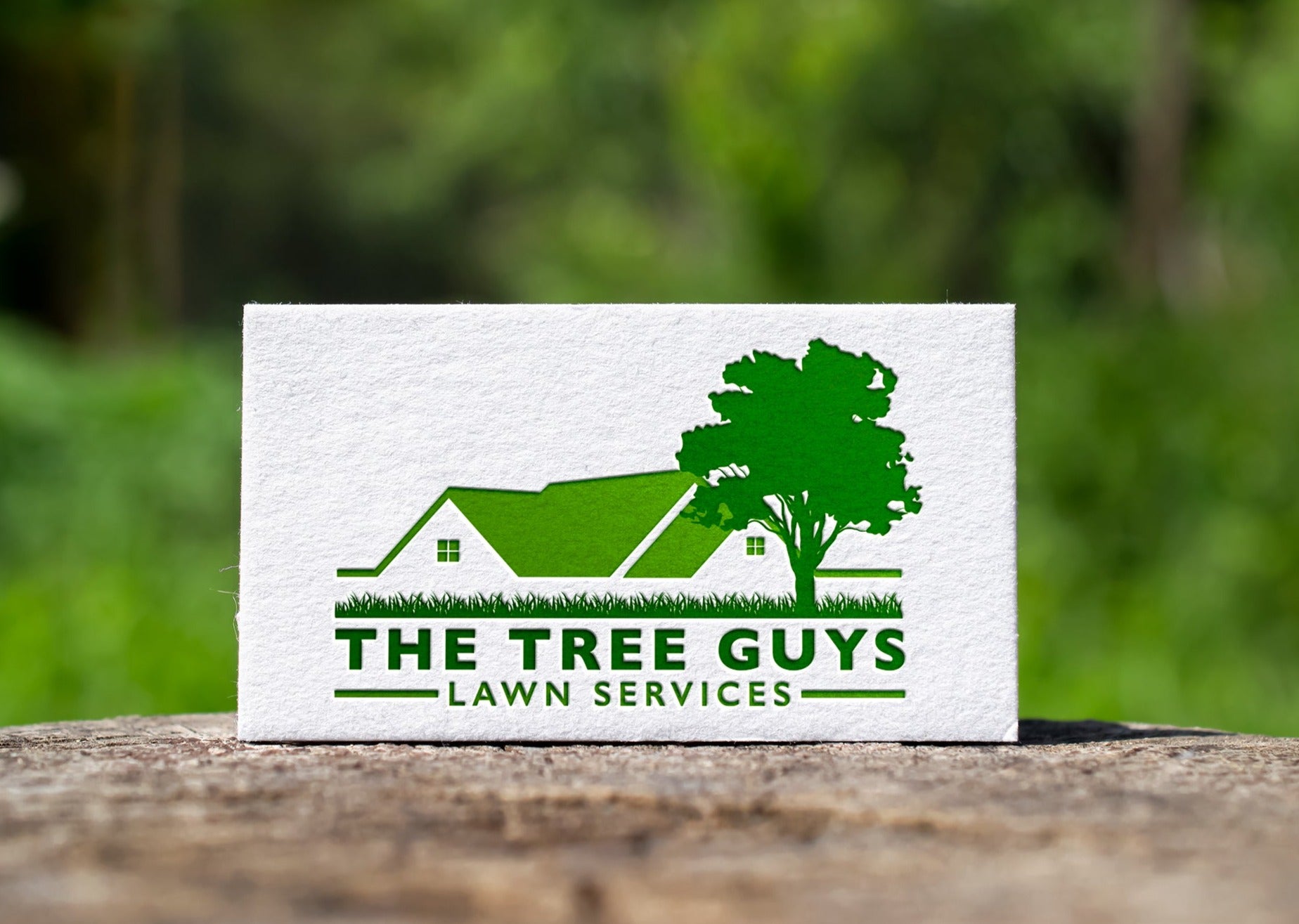 Logo Design - Landscaping Business | Lawn Care Company | Lawn Maintenance | Tree Service | Pine Tree