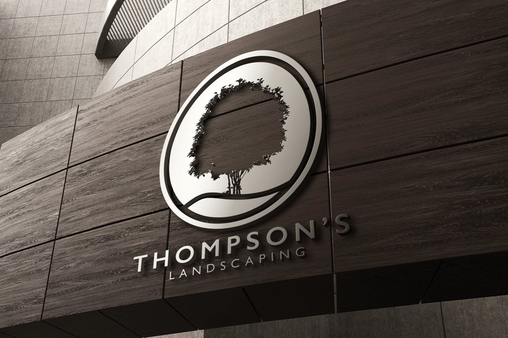 Logo Design - Tree Service Logo | Lawn Care Logo | Landscaping Logo | Lawn Maintenance Design