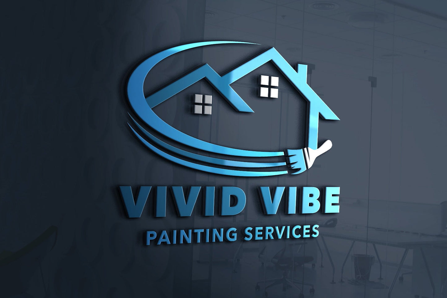 Logo Design - Painting Business Logo Design | Painting Services | Handyman Logo Design | Painter Branding