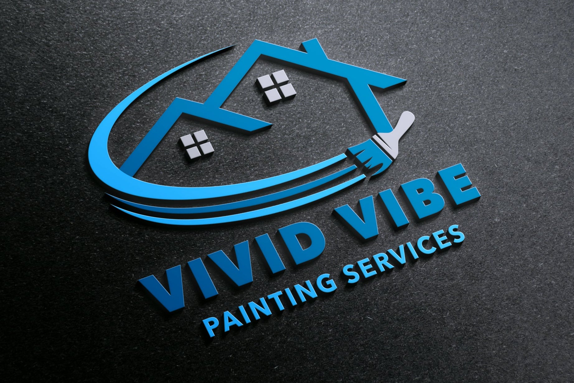 Logo Design - Painting Business Logo Design | Painting Services | Handyman Logo Design | Painter Branding