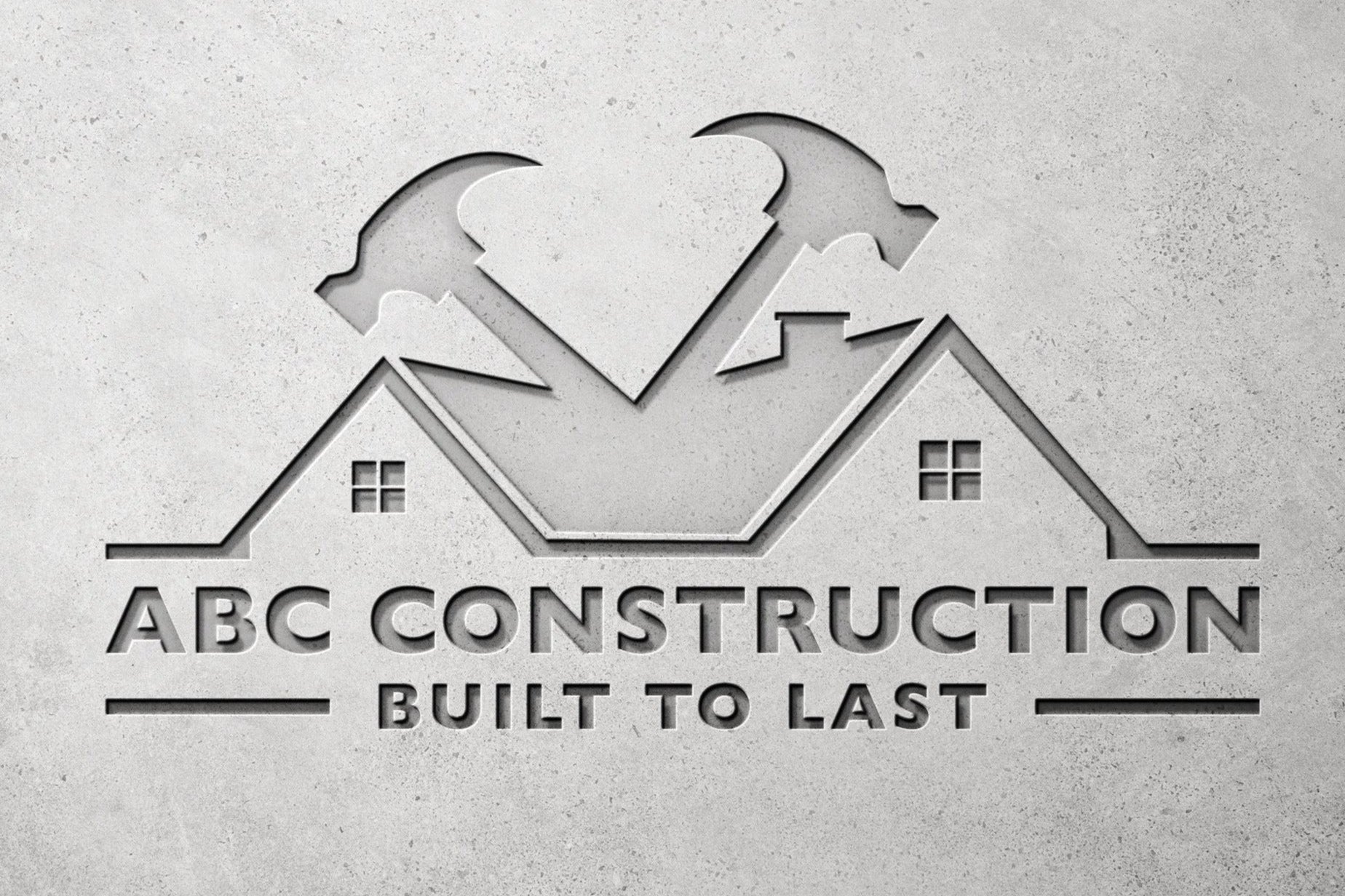 Logo Design - Construction Logo | Handyman Services Logo | Construction Business Design | Hammer