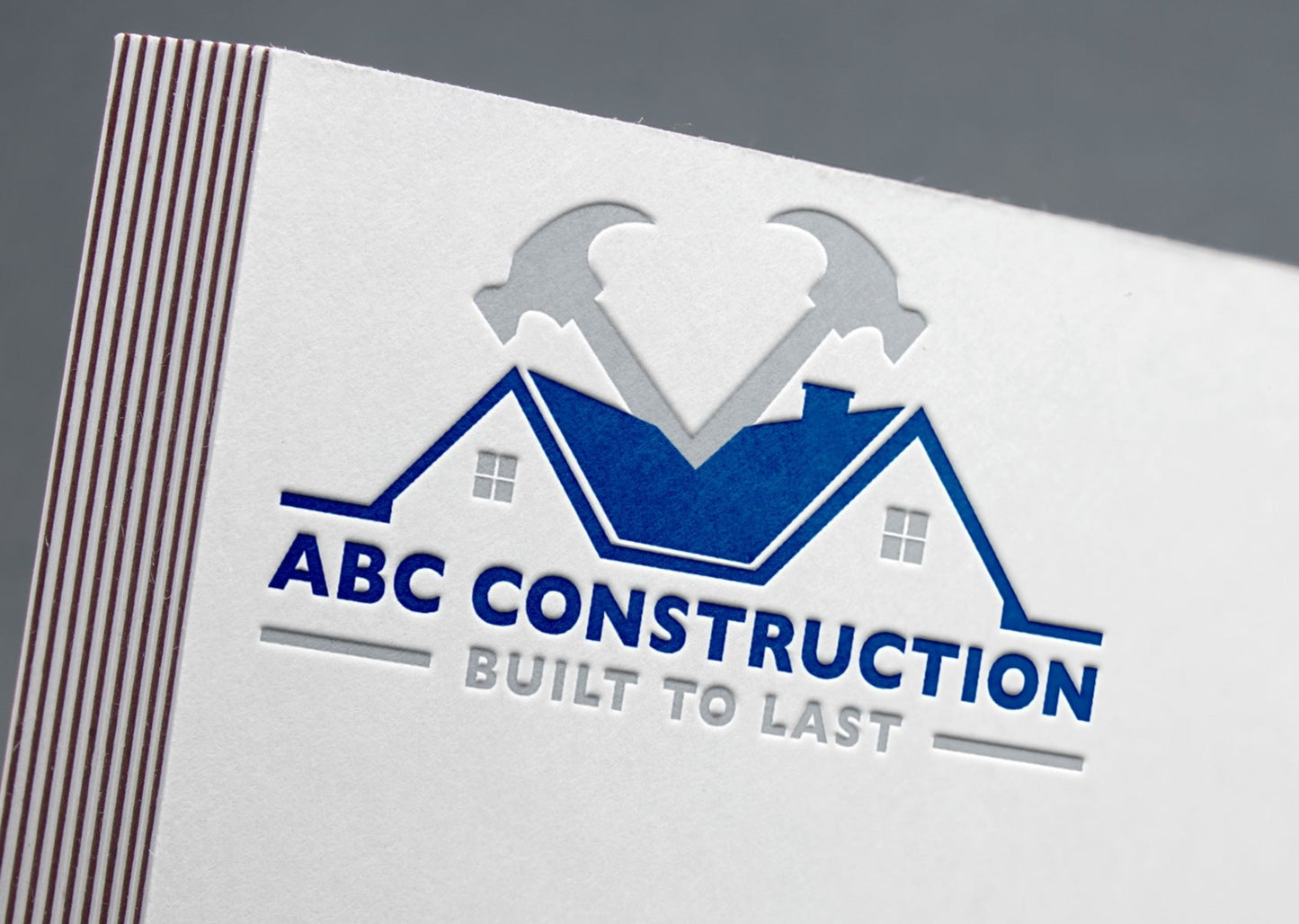 Logo Design - Construction Logo | Handyman Services Logo | Construction Business Design | Hammer