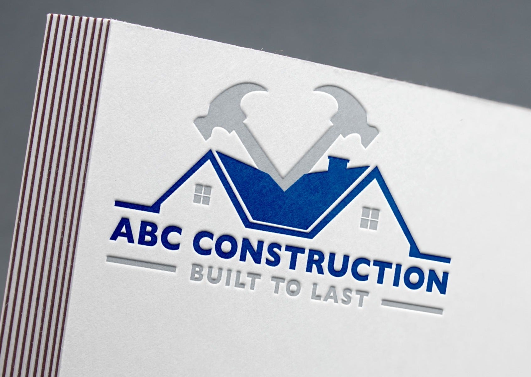 Logo Design - Construction Logo | Handyman Services Logo | Construction Business Design | Hammer