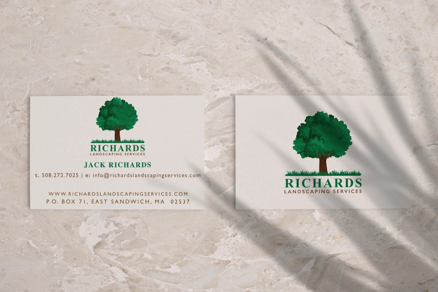 Business Card Design | Cinco Creative | Logo Design  | B-Card Design