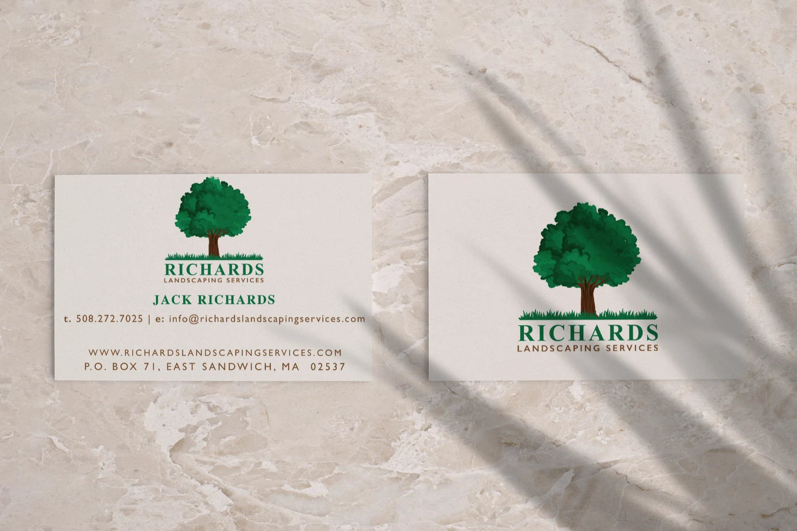 Business Card Design | Cinco Creative | Logo Design  | B-Card Design