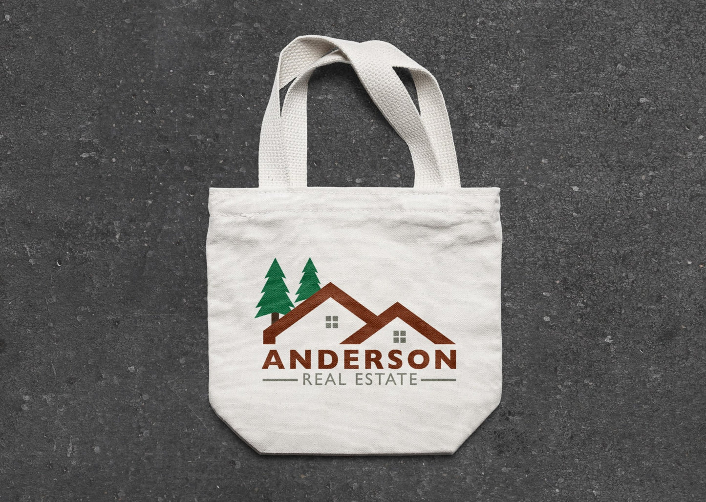 Logo Design Real Estate Realtor Property Management Construction Roofing Tree
